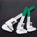 Universal F-Shaped Multifunctional Adjustable Wrench Pipe Pliers Large Opening Right Angle for Sewer Bathroom Water Pipe. 