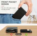 LASVAULT Automatic RFID Blocking Wallet with Smart Pop-Out Card Holder & Slim Design - Large Capacity, Secure RFID Protection, Compact & Portable for Men, Ideal Gift For Everyday Use, Wallet Card Holder, Sleek Wallet, Durable Wallet. 