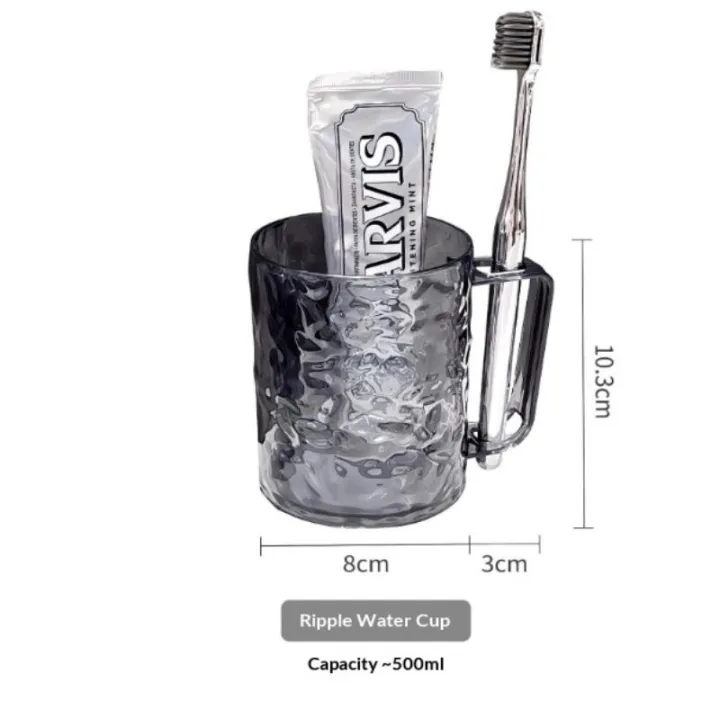 Transparent%20Plastic%20Toothbrush%20Cup%20with%20Handle%20Multipurpose%20Holder%20For%20Mouthwash%20and%20Teeth%20Cleaning%20Tools%20-%20Image%206