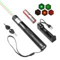 Green and Red 2 in-1 Laser Pointer High Power Rechargeable Lazer Pointer, Laser Pen with Long Range Adjustable Focus with Star Cap, Laser. 