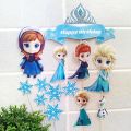 Frozen Theme Printable Picture Cake Topper , Elza, Anna, Olaf and other. 
