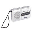AM FM Radio Long 5W Speaker Lasting Portable Pocket Transistor Radio with Earphone Jack for Home Outdoor Silver Gray AM FM Radio. 