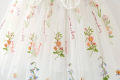 Kids Princess Dress Mesh Sling Bridesmaid Dress Puff Skirt with 3D Wings Fairy Stylish Gown. 
