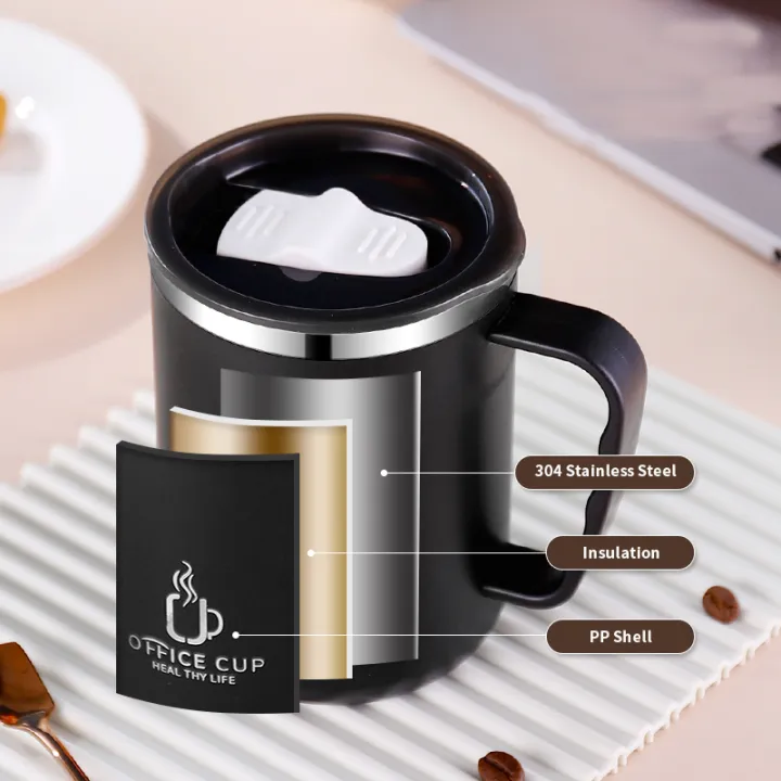 500ml/17oz%20304%20Stainless%20Steel%20Water%20Bottle%20Double%20Layers%20Coffee%20Mug%20Milk%20Cup%20With%20Plastic%20Lid%20And%20Handle%20-%20Image%203