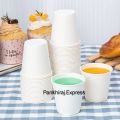 50 pcs Single wall paper cups 120ml One Time Cups. 