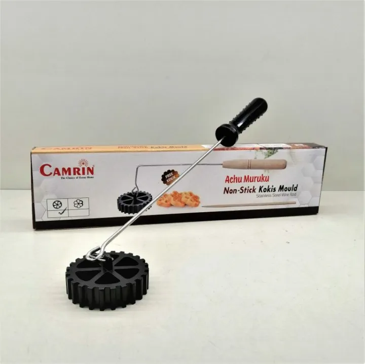 Non-Stick Kokis Mould Flower & Wheel Design 🇮🇳 | Daraz.lk