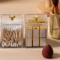 Makeup Cotton Pad Swabs Storage  Holder Box Portable-makeup holder box-makeup holder cup-jewellery holder box-jewellery organizer box- cotton bud holder-cotton bud box- cosmetic box-cosmetic holder box- Cosmetic Container Crystal Jewellery Organizer Case. 