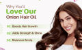 Indian Product Mama Earth Onion Hair Oil Natural & Organic Anti Hair Loss & Anti Hair Fall Control Oil Used For male /female...100 Ml. 