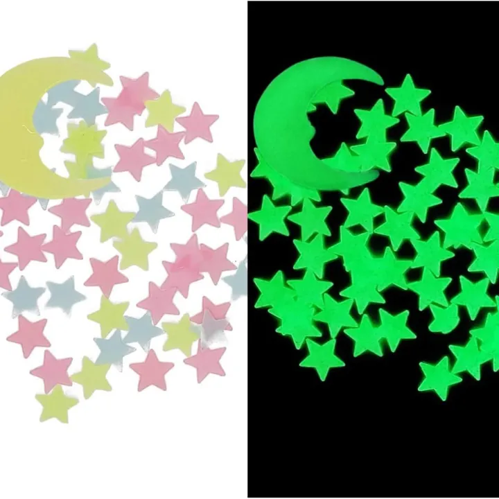 100 Radium Star Stiker Pack | Daraz.lk