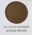 Bosny 400 cc. anodized boss aluminum spray paint, antique bronze spray paint, tea color. 