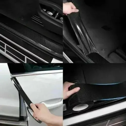 7cm%20X%2010Feet%205D%20Super%20Glossy%20Car%20door%20sill%20anti-collision%20strip%20Carbon%20fiber%20texture%20sticker%20Anti-scratching%20Protective%20Tape%20Car%20Accessories%20-%20Image%205