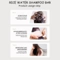 Organic Rice Shampoo Soap Bar Oil Free Conditioning Soap Rice Water Protein Nourishing Anti-loss Hair Hair Growth Soap Bar. 