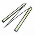 10pcs 17CM Super Bright Car Daytime Running Lights Waterproof 12V LED COB Car Auto Fog Light White Strip Lights Bar. 
