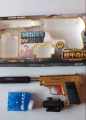 Galaxy Automatic Calibre 6 mm Colt Strike Ball Gun with Water Bullets BT New. 