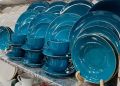 colourful 32 pes export quality dinner set.