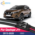 Wiper Front Wiper Blades 2pcs For Nissan Qashqai J11 2013-2020 Windshield Windscreen Front Window 26"+17" Accessories.