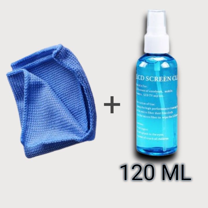 All-in-one Screen Cleaner 120 ML with softness Clothes For Mobiles ...