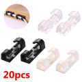 16/20pcs Cable Organizer Clips Cable Management Wire Manager Cord Holder USB Charging Data Line Bobbin Winder Wall Mounted Hook. 