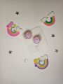 2 Pcs Cartoon Character Mini Hair Claws for Girls - Fun Hair Catchers for Party Occasions. 