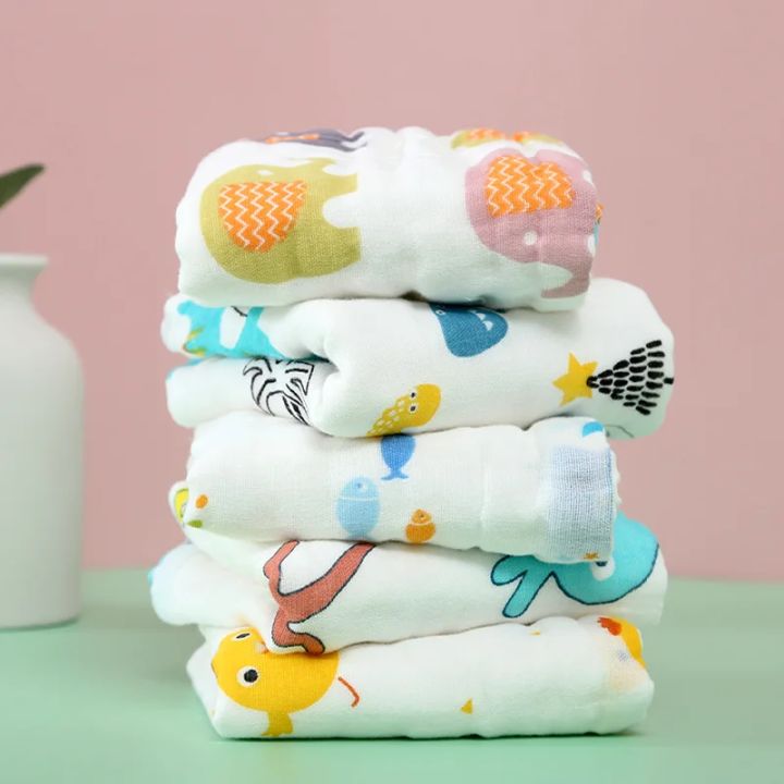 1/3Pcs%20Baby%20Towel%20Face%20Washcloth%20Muslin%20Squares%20Cotton%20Hand%20Wipe%20Six%20Layers%20Gauze%20for%20Bathing%20Feeding%20Kids%20Handkerchief%2025x25cm%20-%20Image%205