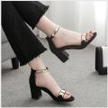 Imported and Premium High Heels china Edition Women's Shoes with Trendy Fashion.