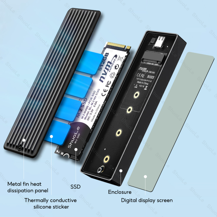 M.2%20NVMe%20SATA%20SSD%20Enclosure%20Visual%20Smart%20SSD%20Case%20USB%203.2%20Gen%202%2010Gbps%20NVMe%20PCI-E%2020Gpbs%20-%20Image%205