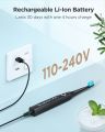 Fairywill Electric Sonic Toothbrush USB Charge FW-507 Rechargeable Waterproof Electronic Tooth Brushes Replacement Heads Adult. 