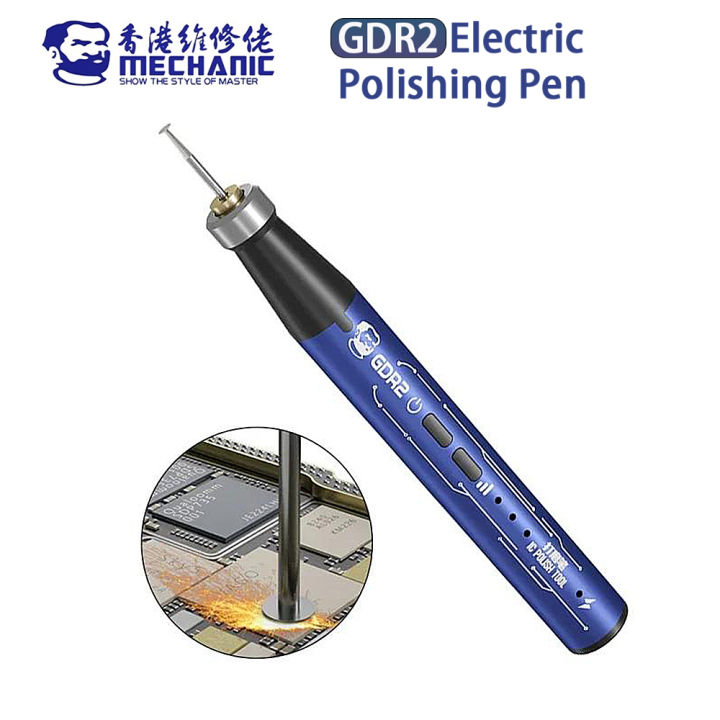 MECHANIC%20GDR2%20Electric%20Polishing%20Pen%20Portable%20Engraving%20Tool%20for%20PCB/IC%20Repair%20Mobile%20Phone%20Motherboard%20CPU%20Cutting%20-%20Image%203
