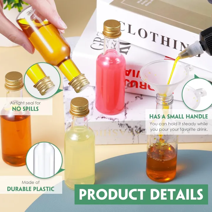 10Pcs%20Mini%20Liquor%20Bottles%2050ml%20Plastic%20Spirit%20Bottles%20Silver/%20Gold/%20Black%20Caps%20Alcohol%20Shot%20Bottles%20-%20Image%206