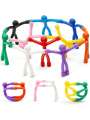 Fridge magnet toys, wall-climbing magnetic figurines, creative figurine hooks, colorful human-shaped magnetic toys for teenage g.