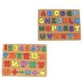 Wooden Alphabet Abc Letter Puzzle board. 