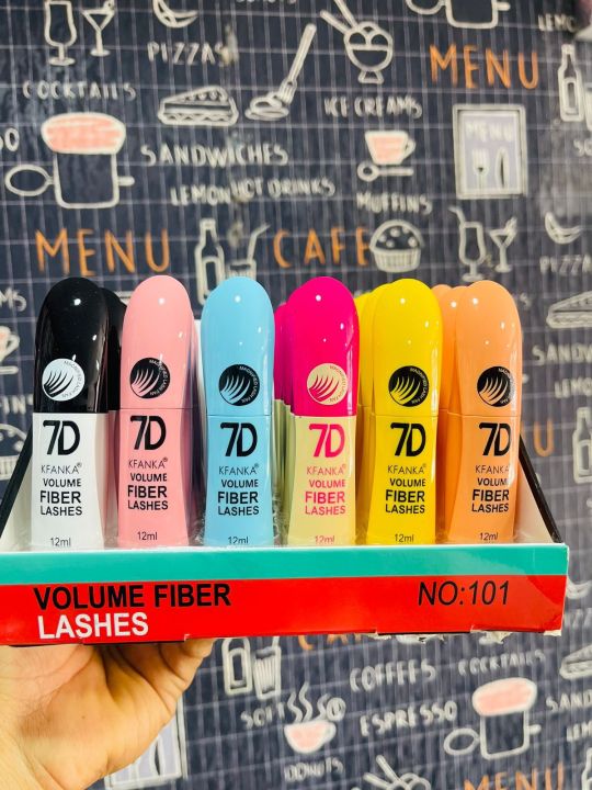 7D Kfanka Volume Fiber Lashes Mascara 12ml