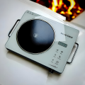 Silver Crest Electric Ceramic Infrared Cooker 3500W – Touch Panel & Knob Control – Stainless Steel Body Glass Top – All Cookware Compatible – Induction Hot Plate – Electric Stove for Kitchen Cooking – Fast Heating – 1 Year Warranty. 
