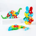 Montessori Wooden Toddler Puzzles for Kids Montessori Toys for Toddlers 2 3 4 Years Old for Toddler Dinosaur Toy.