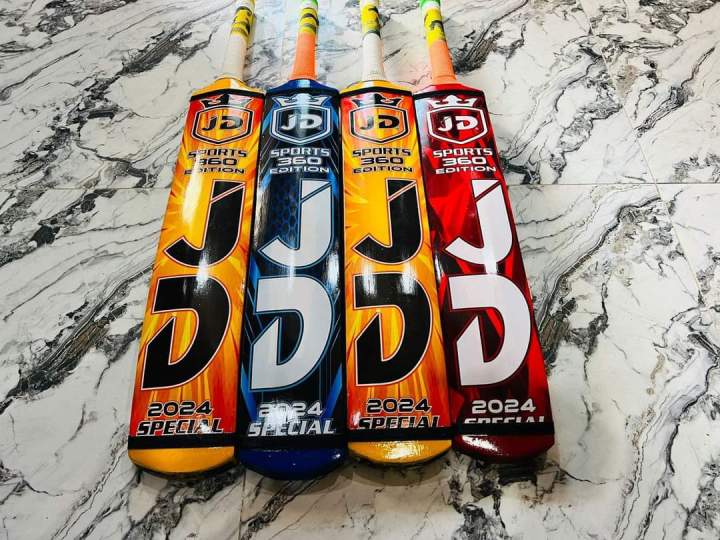 JD Sports TM Edition Tape Ball Cricket Bat Professional Quality