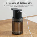 Automatic Foam Soap Dispenser Touchless Rechargeable Electric 3 Levels Adjustable Hand Sanitizer Dispenser for Kitchen and Bathroom.