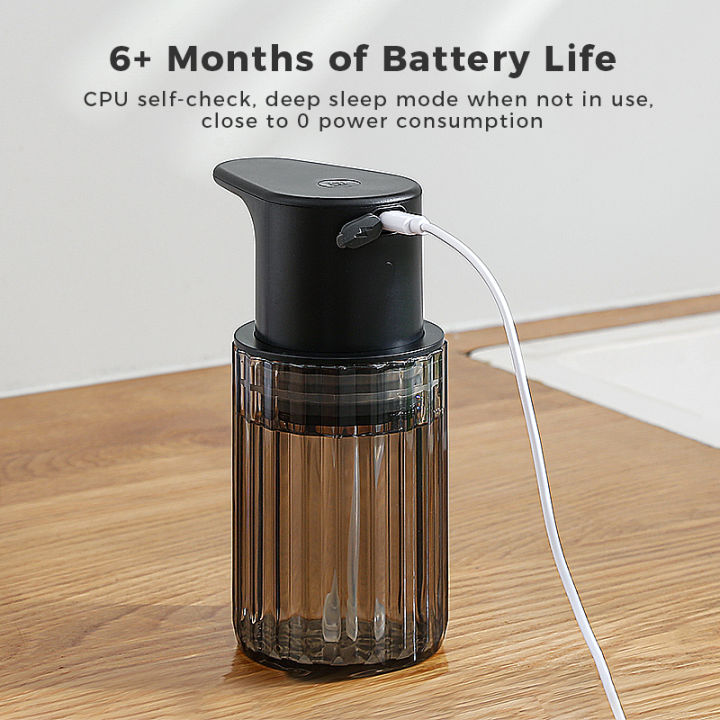 Automatic%20Foam%20Soap%20Dispenser%20Touchless%20Rechargeable%20Electric%203%20Levels%20Adjustable%20Hand%20Sanitizer%20Dispenser%20for%20Kitchen%20and%20Bathroom%20-%20Image%204