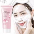 LAIKOU Sakura Cleanser: Refreshing Face Wash for Radiant Skin - 50g. 