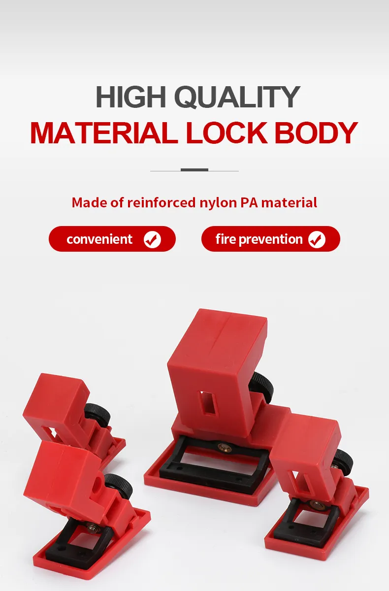 Electrical Power Blocked LOTO Safety Lock Out