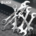 LAOA Mini Open Wrench Sets Stainless Steel Thin Spanner Combination Spanner Convenient small wrenchConvenient small wrench. 