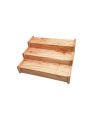 Wooden Spice Rack/Jar Stand Multipurpose Kitchen Organizer. 