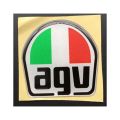 Motorcycle Helmet Stickers Decals AGV Helmet Logo Stickers Reflective Epoxy Sticker. 