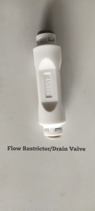 (450Cc )Flow Restrictor / drain valve/ for Ro System water filter plant