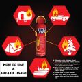 High Quality Fire Stop Spray - 500ML For Use In Side Car And Home. 
