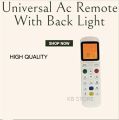 Universal Ac Remote With back light. 