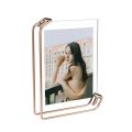 6 Inch A4 Metal Acrylic Photocard Holder Table Menu Display Stand Poster Family Photo Frame for Home Desktop Decoration Ornament. 
