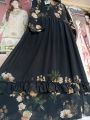 long and short maxi or frock for women . high quality kthaan silk or shafoon maxi and frock for girls. 