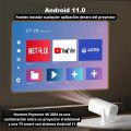 P30 ANDROID VERSION 11.0 PROJECTOR SCREEN SIZE 200 INCHES ULTRA HD 4K RESULT. 