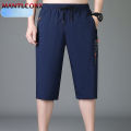 New Fashion Sports Shorts Men Breathable Quick Dry Men's Short Pants Men Breathable Elastic Waist Shorts Male Bottom Black XXXL.