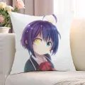 Takanashi Rikka Printed Pillow Cases Double Sided Sofa Living Room Pillowcase Square Bedroom Chair Pillow Covers Home Decor. 